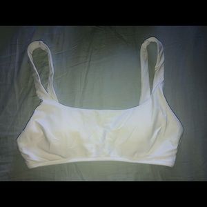 Aerie Wide Strap Scoop Bikini Top